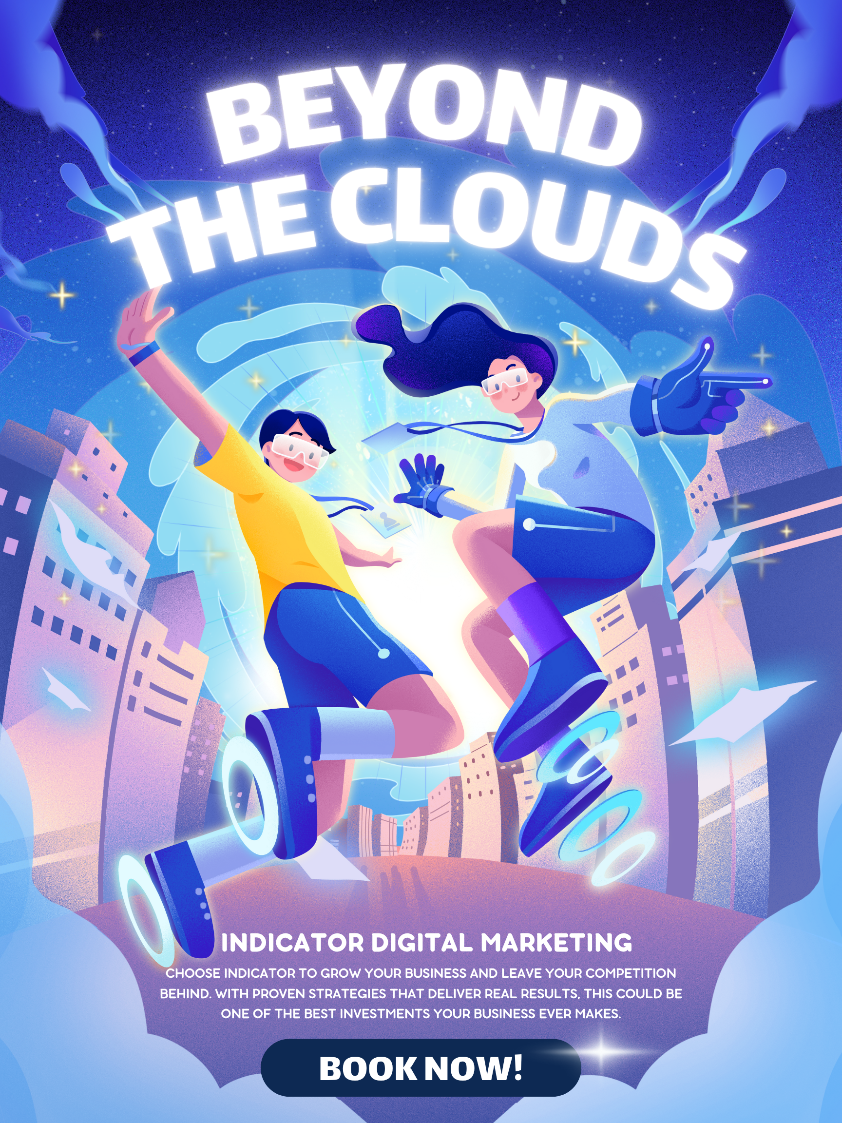 Indicator Digital Marketing Brand Flyer